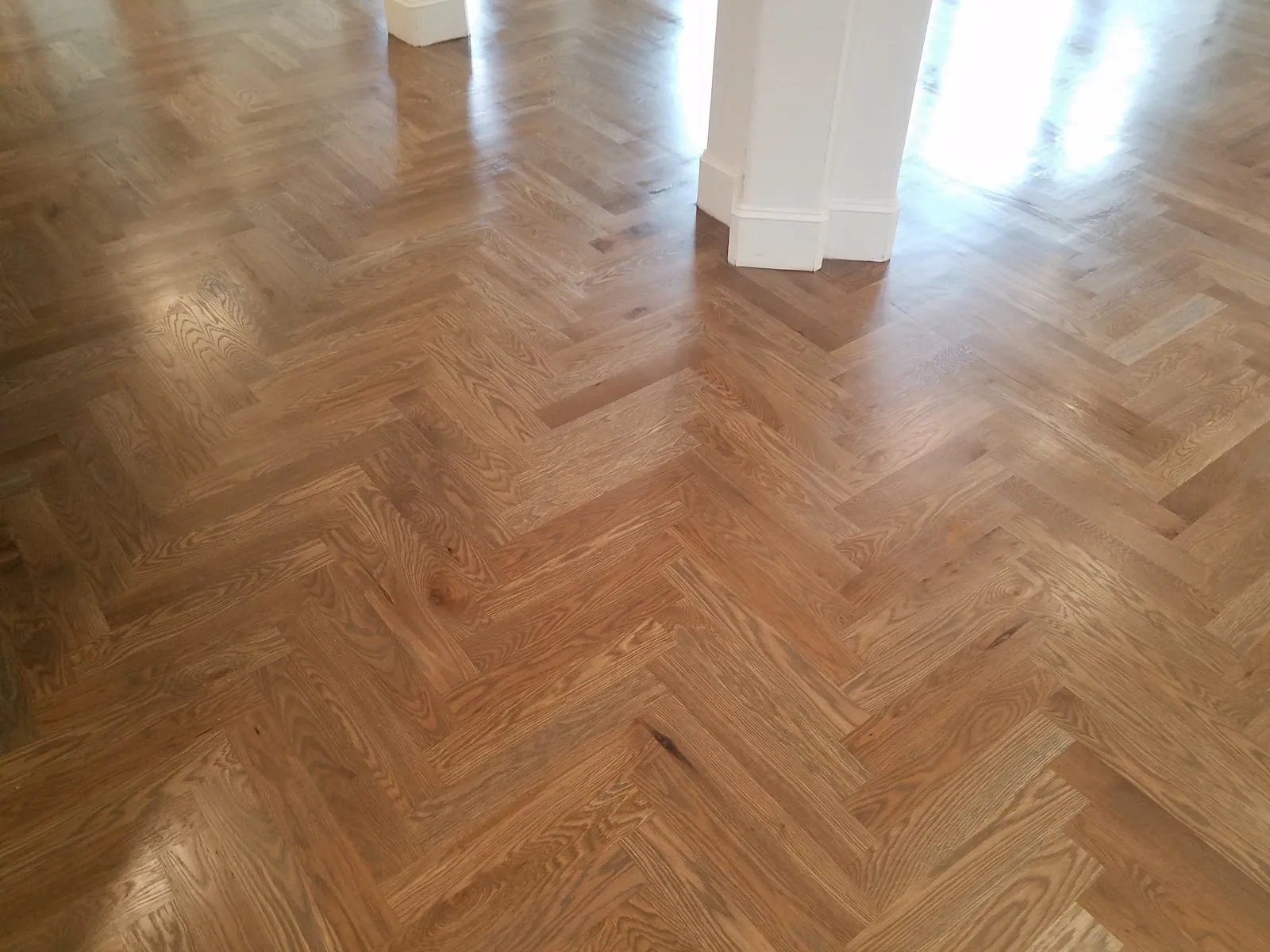 Classic wood floor detail