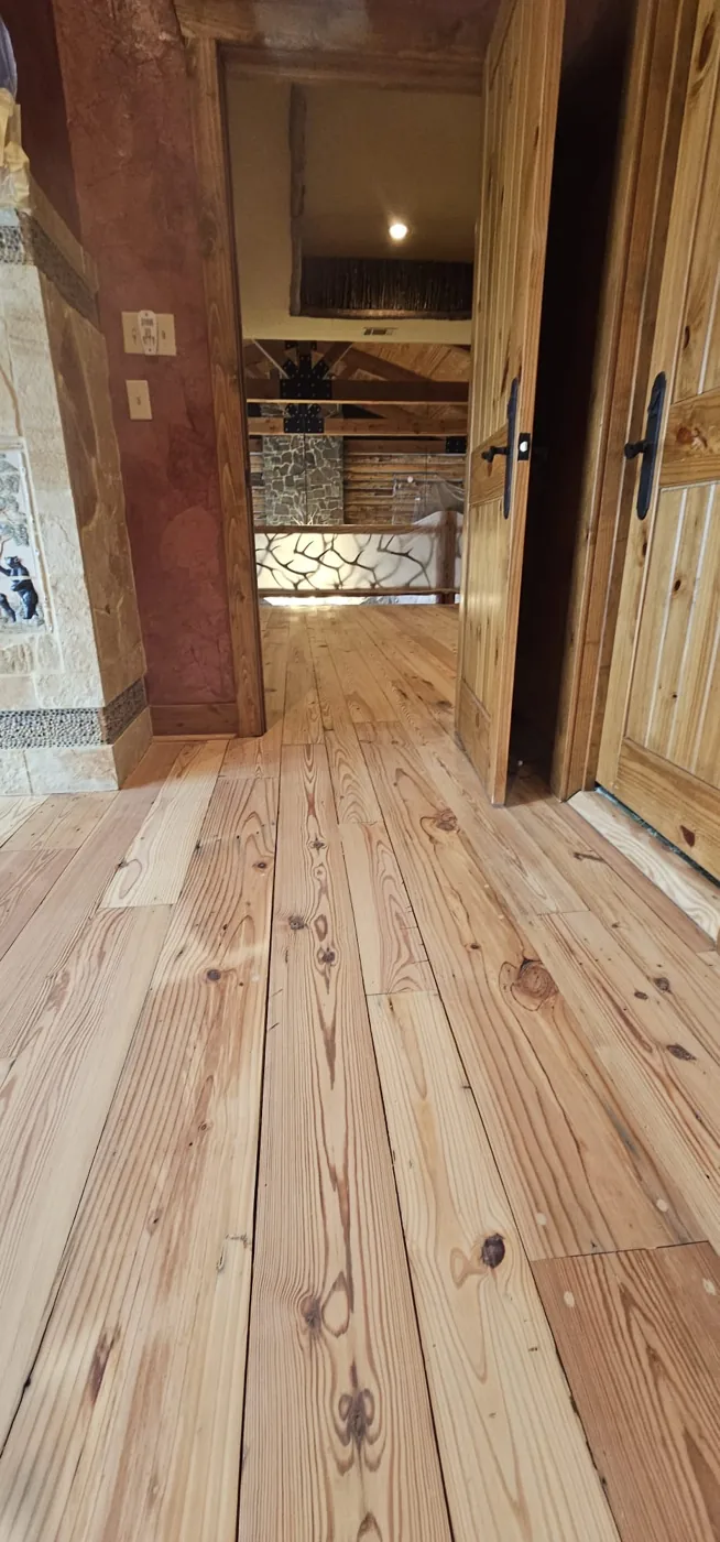Flooring in residential space